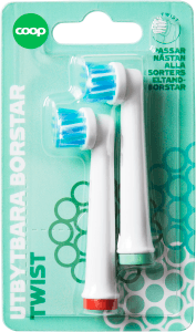 Eltandborsthuvud Twist 2-pack