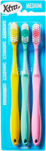 Tandborste Medium 3-pack