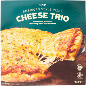 Pizza Cheese Trio American style