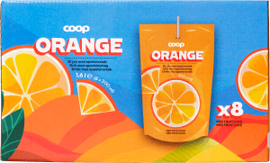 Fruktdryck apelsinsmak 8-pack