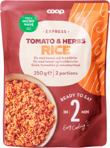 Ris med tomat & kryddörter
