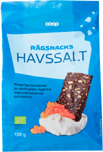 Rågsnacks Havssalt Eko
