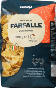 Pasta Farfalle