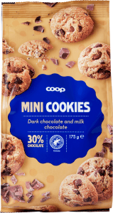 Mini Cookies Choklad