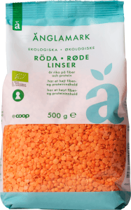Röda linser Eko
