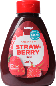 Jordgubbssylt Squeezy