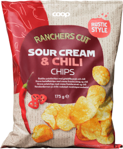 Chips Ranchers cut Sour cream & chili