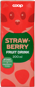 Fruktdryck Strawberry