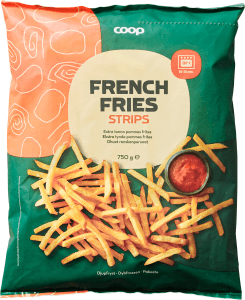 Pommes frites extra tunna