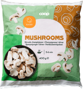 Mushrooms Sliced