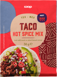 Kryddmix Taco Hot Spice Mix Tex Mex
