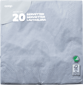 Servetter Cool grey
