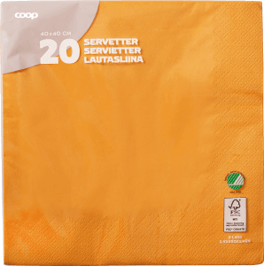Servetter Orange
