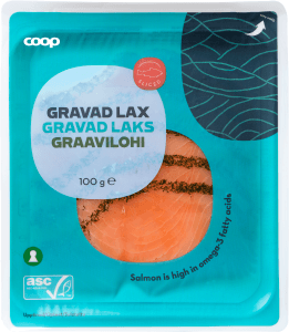 Gravad Lax Skivad