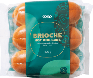 Korvbröd Brioche 6-pack