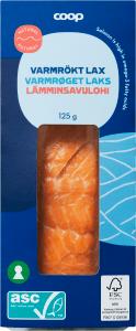 Varmrökt Lax Naturell