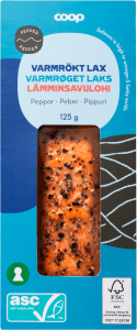 Varmrökt Lax Peppar