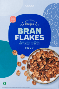 Fullkornsflingor Bran flakes