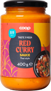 Sås Red curry Hot