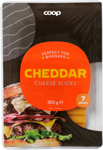Hamburgerost Cheddar