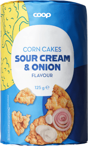 Majskakor Sour Cream & Onion