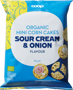 Mini Majskakor Sourcream & onion