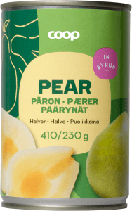 Päronhalvor
