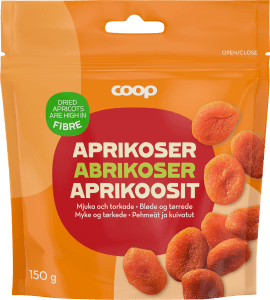 Aprikoser Torkade