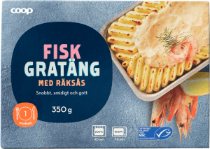 Fiskgratäng Räksås