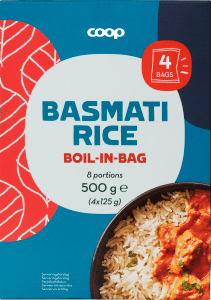Basmatiris Boil in bag