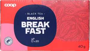 Svart te English breakfast