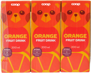 Fruktdryck Apelsin 3-pack