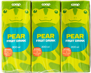Fruktdryck Päron 3-pack
