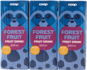 Fruit Drink Forest Fruit 3-pack