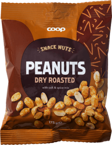 Jordnötter Torrostade