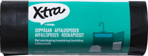 Soppåsar Snörstängning