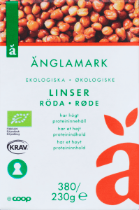 Röda linser Eko
