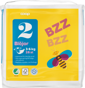 Blöjor 2 3-6 Kg