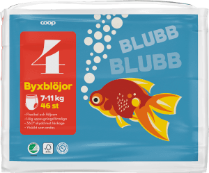 Byxblöjor 4 7-11kg