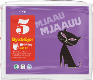 Byxblöjor 5 10-14kg