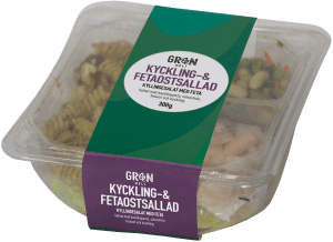 Kyckling- & fetaostsallad