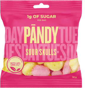 Godispåse Gelé Candy Sour Skulls