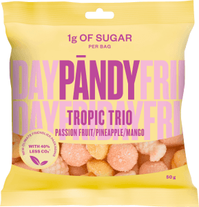 Godispåse Tropic Trio Ananas, Passionsfrukt och mango