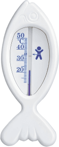 Badtermometer Fisk Vit