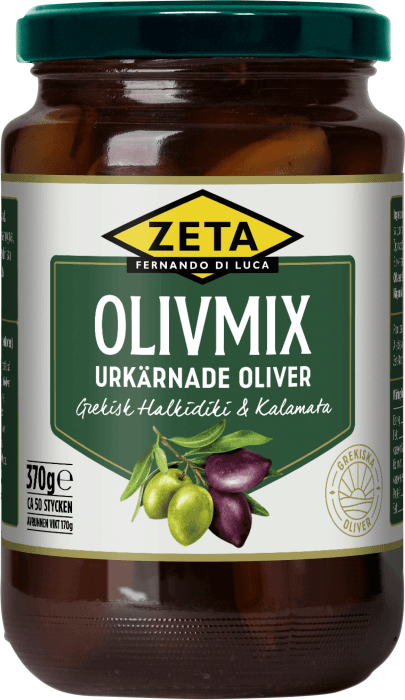 Halkadiki & Kalamta Olivmix utan Kärnor