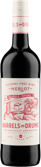 Rött Vin Merlot Alkoholfritt