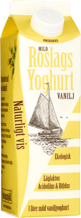 Vaniljyoghurt 3,3-4% Ekologisk