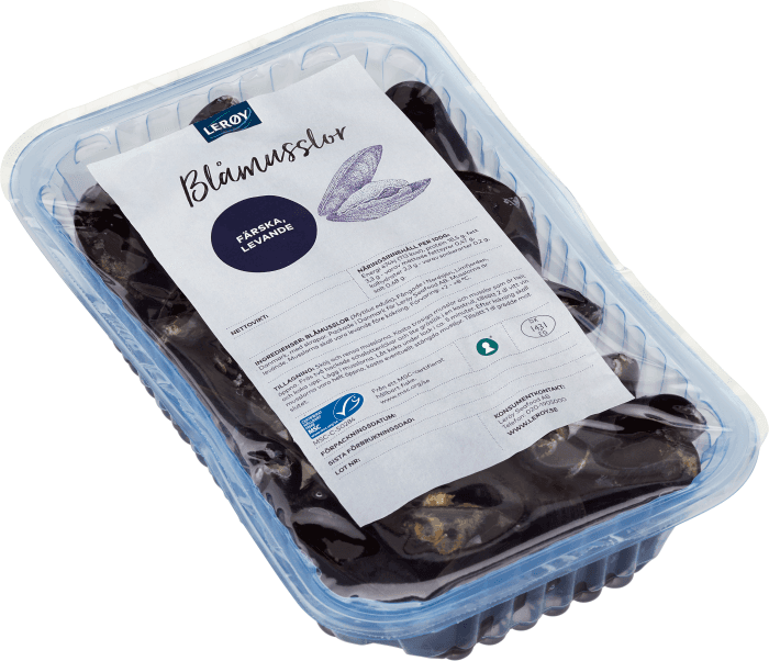 Blåmusslor Färska MSC