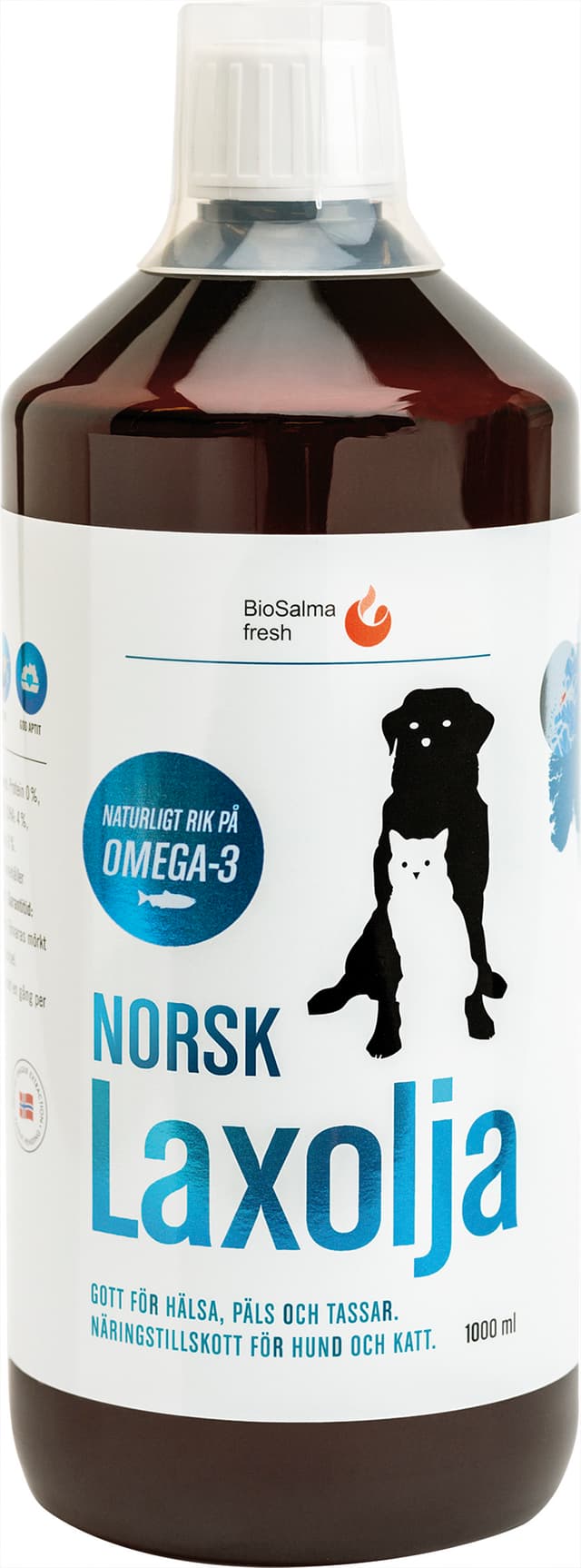Norsk laxolja Hund & katt