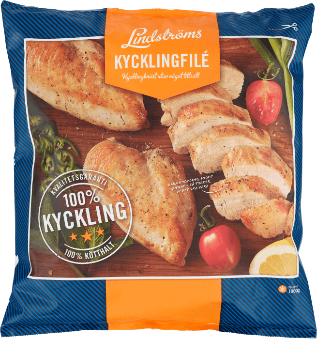 Kycklingfilé 100%